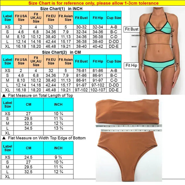 Bikini Set Summer Swimwear Bathing Suit Bikini Set Swimwear Women's Clothing