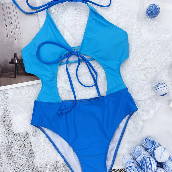 Skinny One Piece Swimsuit