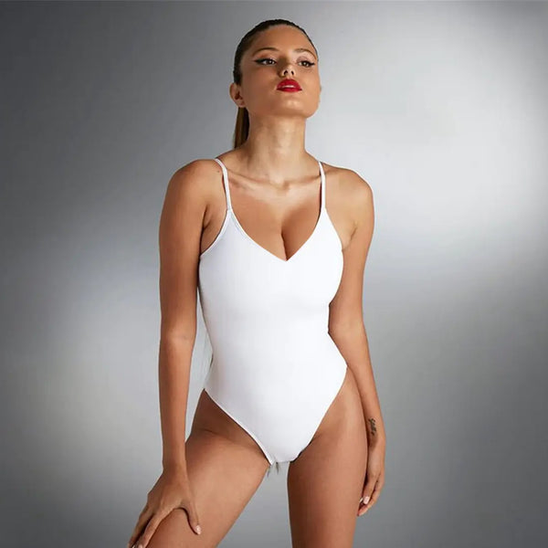 Backless One Piece Swimsuit