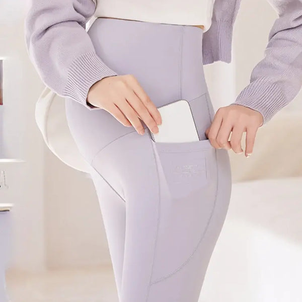 Maternity Leggings Adjustable Waist